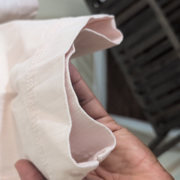 Jones & Co | Light Pink Women's Shorts Cotton Blend - Picture 4 of 14